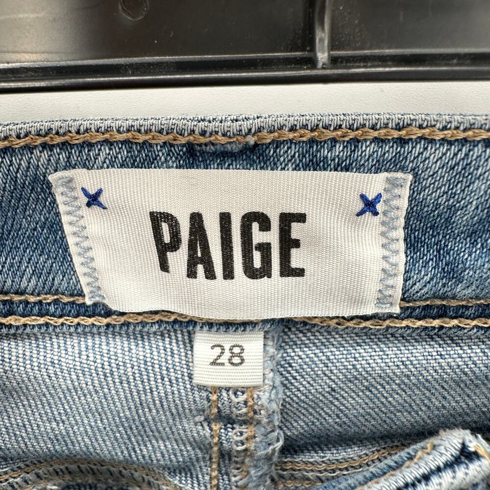 PAIGE DENIM Hoxton Ankle Skinny Denim Jean in Hot Toddy Light Wash // 28 - Picture 7 of 12